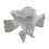 Décors d'aquarium, décoration d'aquarium de poissons-S Blanc 1