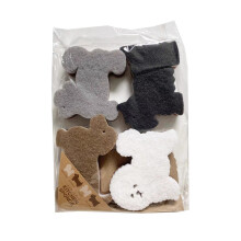 Pack Of 4 Adorable Kitchen Sponges Washing Accessories For
