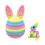 3D Printed Rabbit Figurine Easter Miniature-pastel color 1 1