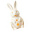 Resin Rabbit Statue Candlestick Tealight Holder with Candle-2 1