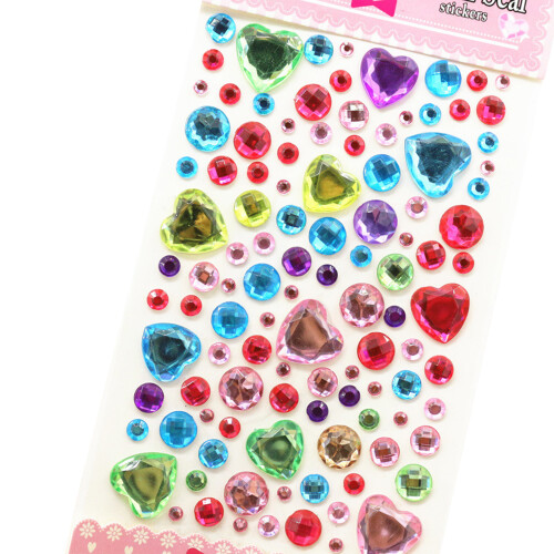 Rhinestones Sticker,Blings Jewel Sticker,Crystal Gem Sticker-2