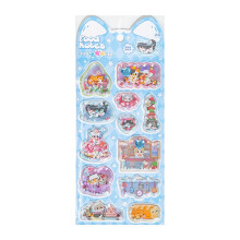 Calming Animal Flows Sand Sticker Glitters Creative-Food Notes