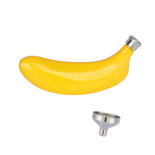 Elegant Banana Styles 5oz Stainless Steel Liquor Flask Drink-4