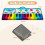 Kids Piano Mat with 8 Instruments, 24 Keys, 120x47 cm 3
