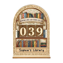 (1 pcs)Books Read This Year Counter Valentines Day Gifts For-10