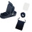 Aluminum Magnetic Pipe Holder Clip Designed For Easy-Black 1