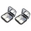 Magnetic Shut Cosmetic Storage Boxes Makeup Holder Matte-2 1