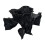 Fish Tanks Decorations Betta House Hide Cave Aquarium-M Black 1