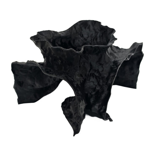 Fish Tanks Decorations Betta House Hide Cave Aquarium-M Black