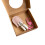 Portable Tiny Scissors with Keychain Hook Pocket Sewing-Pink 1