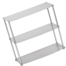 Easy To Clean Stainless Steel Shelf With Multi Layers For-3