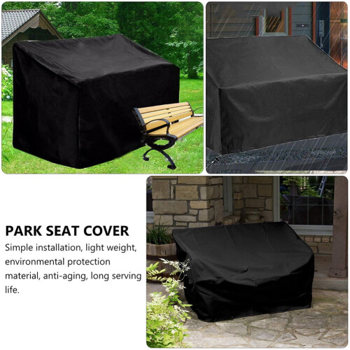Housse imperméable pour chaise de jardin double 2