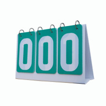 Yotijar Flip Number Score Board Manual Score Flip Cards Portable for