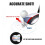 Adjustable Height Golf Tee Unbreakable 12-Pack 2