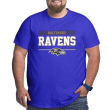 Pánske futbalové tričko Ravens pre veľké a vysoké postavy