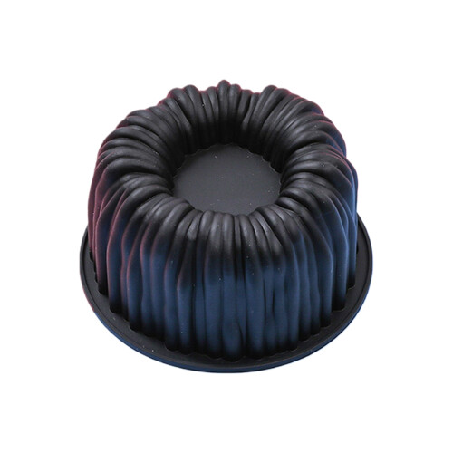 Silicone Round Shaped Shape Mousse Cake Molds Dessert-Black 2