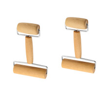 Professional Bread Baking Roller Natural Beechwood-2 2pcs