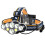 USB-oppladbar LED-frontlykt 8 LED-arbeidslys 8