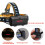 USB-oppladbar LED-frontlykt 8 LED-arbeidslys 3