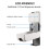 GELCAVE Automatic Hand Sanitiser Dispenser - Wall Mounted, Motion Sensor, 1200ml 2