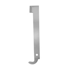Instrument apicol din oțel inoxidabil Spatulă răzuitoare de ceară cu cârlig J Echipament apicol