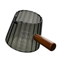 Tasse à mesurer le café avec poignée en-180 ml de gris nuage