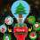 Projetor de luz noturna infantil com 24 slides de Natal 5