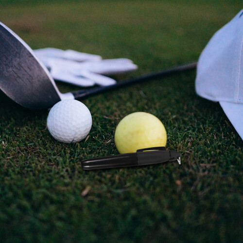 4 stk. golfboldmarkør golfboldmarkeringsværktøj plastik golfbold 2