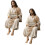 Handgeschilderd hars Christusbeeld met inspirerende-B 2 stuks 1