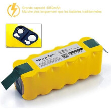 4050mAh Ni-MH-accu voor iRobot Roomba-stofzuigers, Morpilot-accu voor iRobot Roomba 500-, 600-, 700-, 800- en 900-serie en Scooba 450