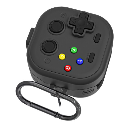 Retro Themed Protective Cover For Buds 4/Buds 4Pro-Black A