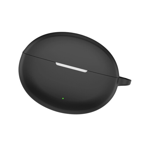 Wear Resist Silicone Earphone Case Dust Resistant for-Black