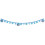 Birthday Decoration Stitch, 55-Piece Set, Includes 6