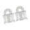 Ensemble d'écouteurs et boucles d'oreilles sans fil, compatibles 1
