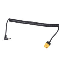 XT60 to 5.5x2.5mm Power Adapter Spring Cable for-female plug