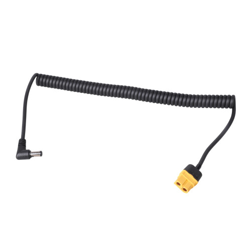 XT60 to 5.5x2.5mm Power Adapter Spring Cable for-female plug