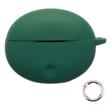 Headphone Shockproof Housing Skin-friendly Guard-dark green