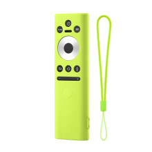 Housse de télécommande en Silicone, coupe fine,-vert fluo