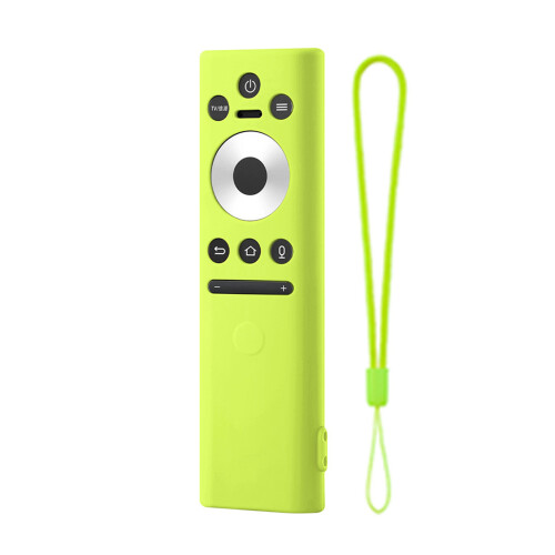 Housse de télécommande en Silicone, coupe fine,-vert fluo