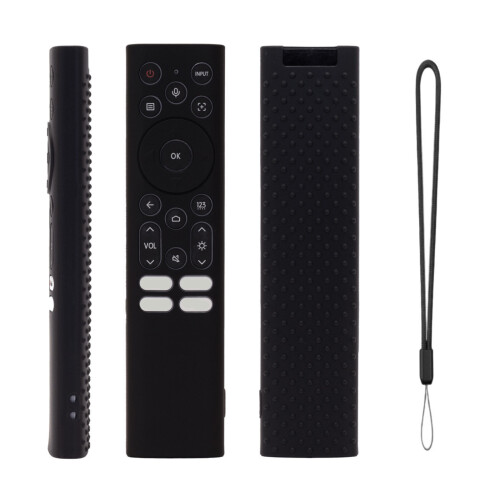 Coque en silicone pour télécommande ERF6A82, conception de-Noir