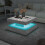 Grey Square Coffee Table for Living Room 3