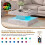 Grey Square Coffee Table for Living Room 5