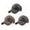 Breathable PU Baseball Hat with Flexible Size Adjustment-Black 2