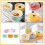 Assorted Color Ceramic Baking Bowls for Storage 5Pcs Kitchen Ramekins 5