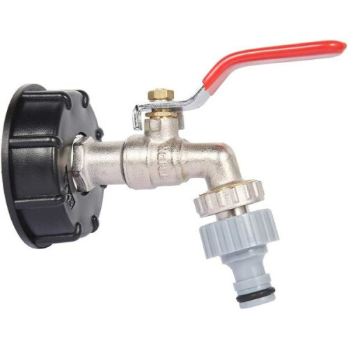 IBC-tankadapter S60X6 Reservventilkoppling 1/2" slang - -