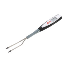 Digital Meat Thermometer Fork with Instant Temperature Readout and Heat‑Resistant Handle for BBQ