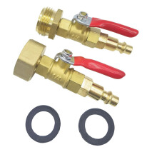 Lakókocsi téliesítő lefújó adapterkészlet sprinkler téliesítéshez 1/4 hüvelykes gyorscsatlakozóval