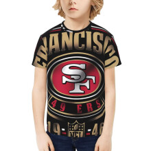 49ers ungdom kortärmad tröja fotboll baseboll