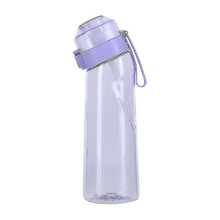 Sticlă de apă aromată 650 ml cu 7 capsule Frosted Black Air Up cu –