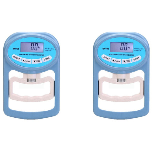 2X Hånddynamometergrep Fitness Håndledd Hånddynamometer Grepsmåler